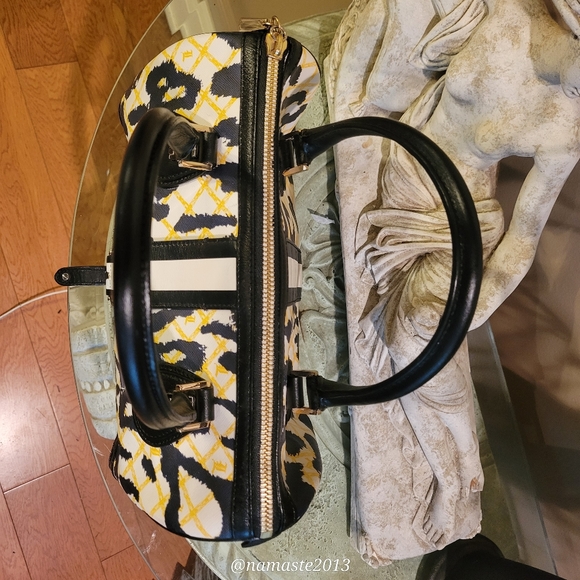 L.A.M.B. by Gwen Stefani Leopard Print Speedy Satchel Luxury Designer Bag #565 - Picture 4 of 13